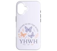 YHWH His Name Is On The Wind Butterfly Faith Case for iPhone 16