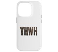 YHWH In Hebrew Meaning Yahweh Roots Religious God Case for iPhone 14 Pro