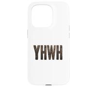 YHWH In Hebrew Meaning Yahweh Roots Religious God Case for iPhone 15 Pro