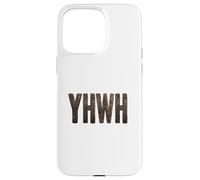YHWH In Hebrew Meaning Yahweh Roots Religious God Case for iPhone 15 Pro Max
