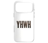 YHWH In Hebrew Meaning Yahweh Roots Religious God Case for iPhone 17 Pro Max