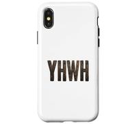 YHWH In Hebrew Meaning Yahweh Roots Religious God Case for iPhone X/XS