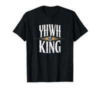 YHWH is King Vintage Look Shirt - Powerful Faithwear T-Shirt