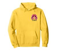 YHWH Lungs Every Breath Speaks His Name Christian Therapist Pullover Hoodie