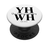 YHWH Modern Bold Christian Faith Minimalist Design PopSockets Adhesive PopGrip