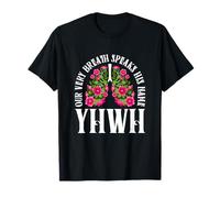 YHWH Our Very Breath Speaks His Name Yahweh Hebrew Jewish T-Shirt