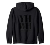 YHWH The Name Above All Names Christian Faith Design Zip Hoodie