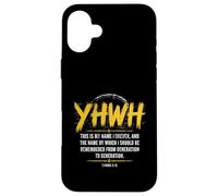 YHWH This is My Name Forever Yahweh Hebrew Jewish Case for iPhone 16 Plus