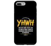 YHWH This is My Name Forever Yahweh Hebrew Jewish Case for iPhone 7 Plus/8 Plus