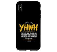 YHWH This is My Name Forever Yahweh Hebrew Jewish Case for iPhone XS Max