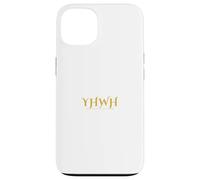 YHWH Yahweh Gold Christian Biblical Name of God Design Case for iPhone 13