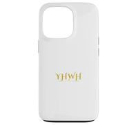 YHWH Yahweh Gold Christian Biblical Name of God Design Case for iPhone 13 Pro