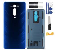YHX-OU 6.39 Inch Rear Battery Cover for Xiaomi MI 9T Pro + Installation Tool + 1 SIM Card Tray (Blue)