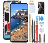 YHX-OU 6.43 Inch Incell Display with Frame for Realme GT Master Edition RMX3360 RMX3363 LCD Display Touchscreen Screen Digitizer Assembly Glass with Tool + 1 x Screen Protector