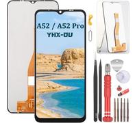 YHX-OU 6.52 Inch Black Display for Blackview A52 A52 Pro LCD Display Touchscreen Replacement Screen Glass Assembly with Tools