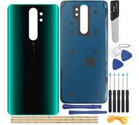 YHX-OU 6.53 Inch Battery Cover for Xiaomi Redmi Note 8 Pro Replacement Back Cover + Installation Tool + 1 SIM Card Tray (Green)