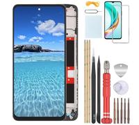 YHX-OU Display for Oppo A80 5G CPH2639 Screen LCD Display Touch Screen Replacement Screen Glass Assembly with Tools (Black + Frame)