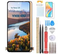 YHX-OU For Oppo Reno 12F CPH2687 CPH2637 Screen TFT LCD Display Touch Screen Replacement