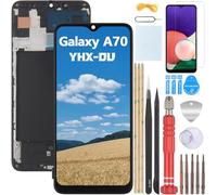 YHX-OU Incell Black + Frame Display for Samsung Galaxy A70 SM-A705FN SM-A705YN SM-A705F/DS LCD Display Touchscreen Replacement Screen 6.70 Inches with Tools + 1 Protective Film