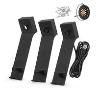 YHX-OU OV9732 Camera mount for WINMAU plasma dartboard LED lighting system LED ring - no drilling - for autodarts dart camera system 3 sets (without camera module)