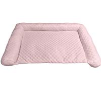 YHXAIQ Dog Cooling Mat - Washable Ice Silk, Oxford & Cotton Design for Indoor, Outdoor & Car Use - Summer Cool Mat for Pets(Light pink,60 x 35 cm)