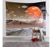 YHXBD Space Planet Tapestry Wall Hanging, Fantasy Galaxy Universe Planets Art Wall Tapestry For Bedroom Living Room Apartment Dorm Decorations,A-02,100x70cm