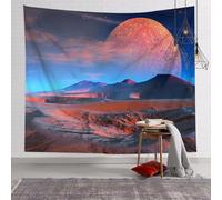 YHXBD Space Planet Tapestry Wall Hanging, Fantasy Galaxy Universe Planets Art Wall Tapestry For Bedroom Living Room Apartment Dorm Decorations,A-01,100x70cm
