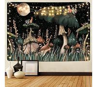 YHXBD Tree Of Life Tapestry Wall Hanging, Mandala Sun Moon Star Galaxy Mushroom Tarot Card Art Wall Tapestry For Bedroom Aesthetic,A-03,200x150cm