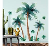 YHXBD White Tapestry Wall Hanging, Bohemian Beach Tropical Palm Tree Wall Art Landscape Summer Aesthetic Wall Tapestry For Bedroom Living Room Dorm,A-05,180x300cm