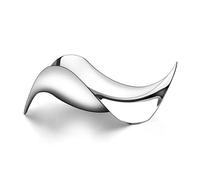 YHxFlux Decorative Bowl Wave-Shaped Fruit Bowl High-Gloss Design Modern Serving Platter for Snacks Table Decor Kitchen Living Room for Home Decor(Small)