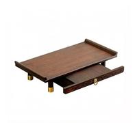 YHxFlux Meditation Altar table Wooden Altar Riser Incense Burner Table for Prayer(Small)
