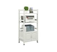 YHxFlux Storage Shelves Floor Standing Multi-layer Office Copier Stand Printer Storage Rack Desk Household for Office