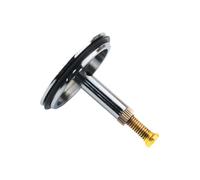 YHXiXi Bathtub Drain Plug Bathroom Bathtub Sink Plug Replacement 43mm Silver Bathtub Swivel Drain Fitting Water Seal Plug Manual Lift Drain Seal Cap