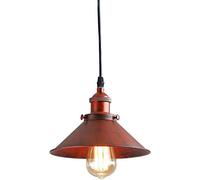 YHYAI Simple Chandelier American Country Style Simple Farmhouse Ceiling Hanging Lamp 1-Light Art Decoration for Bedrooms Gallery Cafes Museum Entrance Garage Restaurants Corridors Lighting Device