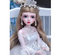 YHYQiFei 1/3 Bjd Doll Ball Joint Doll 24 in Handmade Makeup Anime Action Figure Home Desktop Decor Collection and Gift Giving (G)