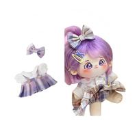 YHYQiFei 20cm Plush Doll Clothes Set 8 inch Cute Cotton Doll Clothing Many Styles Soft Stuffed Plush Dolls Dress Up (M)