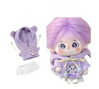 YHYQiFei 8 Inch Plush Doll Clothes Set 20cm Cute Cotton Doll Clothing Many Styles Soft Stuffed Plush Dolls Dress Up (W)