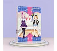 YHYQiFei Magnetic Dress Up Paper Doll Wardrobe Magnetic Dress Up Dolls Sticker Reusable Sticker Magnetic Paper Dolls (B Set)