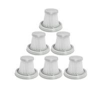 Yhytgbhk Hepa Filter Compatible For Xiaomi Mijia Handy Vacuum Cleaner SSXCQ01XY Spare Parts Mini Wireless Replacement Accessories(6PCs)