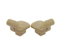 yhyttr 2pcs Car Beige Sun Visor Clip LC6269261B77,Fit For Mazda, 3 BK 2004-09 Mazda, 5 CR 2006-07 Mazda, 6 GG1 2006-08 For CX-7 07-09 Sunshade Support Clip