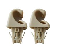 yhyttr 2pcs Car Sun Visor Clip,Fit For Toyota, Corolla Highlander Prius RAV4 Holder Bracket Retainer Hook Sunvisor Fastener Sunshade Support Clip