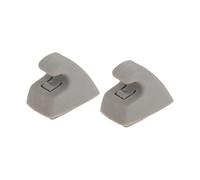 yhyttr 2Pcs Sun Visor Support Clip, Fit For GM,95994975 Retainer Fastener Hook Bracket Hanger With Trap Door Located At Bottom Of Clips Sunshade Support Clip(Gray)