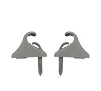 yhyttr 2PCS Sunvisor Retainer Clips,Fit For Getz, 2002-2011 852351C300QS Car Interior Sun Visor Fastener Clips Gray ABS Sunshade Support Clip