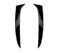 yhyttr 2x Car Rear Window Side Spoiler Wing Trim Cover,Fit For Kia, Sportage R 2011-2015 ABS Decoration Glossy Black Rear window side spoiler decorative strip