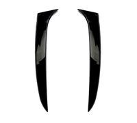 yhyttr Car Rear Window Spoiler Trim Cover Decoration,Fit For Kia, Sportage R 2011-2015 Glossy Black Side Wing ABS Rear window side spoiler decorative strip