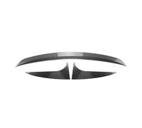 yhyttr Tail Rear Roof+Side Spoiler Wing,Fit For CLA, Class Shooting Brake X117 2013-2019 Trunk Tailgate Upper Splitter Lip Rear window side spoiler decorative strip(Carbon Fiber Look)