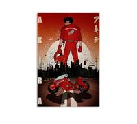 YHZCSCDXY Akira Classic Anime Hot-blooded Anime Canvas Poster Wall Art Decorative Painting Bedroom Painting Posters 16x24inch(40x60cm) Unframe-style