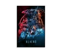 YHZCSCDXY Alien Modern Classics Movies TV Series Canvas Poster Wall Art Decorative Painting Bedroom Painting Posters 12x18inch(30x45cm) Unframe-style