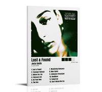 YHZCSCDXY Jorja Smith Singer Music Cover Canvas Poster Wall Art Decorative Painting Bedroom Painting Posters 20x30inch(50x75cm) Frame-style