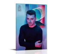 YHZCSCDXY Sam Smith Singer Music Cover Canvas Poster Wall Art Decorative Painting Bedroom Painting Posters 12x18inch(30x45cm) Frame-style